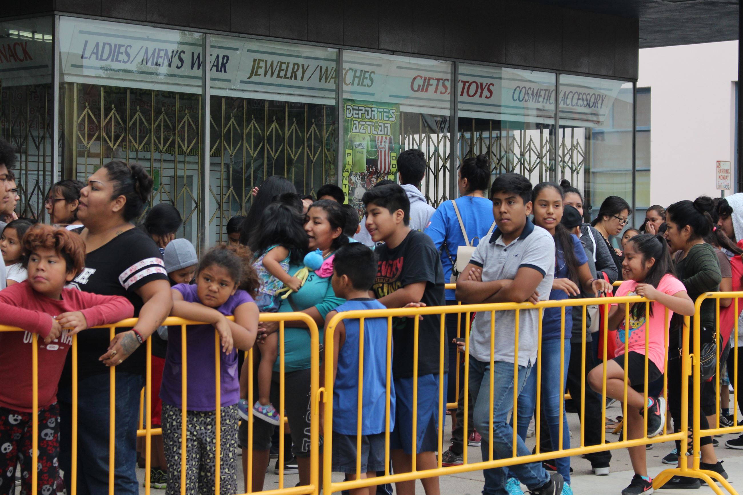 El Monte residents lined up as early as 4 a.m. for the 7th Annual Back-to-School Resource Fair.