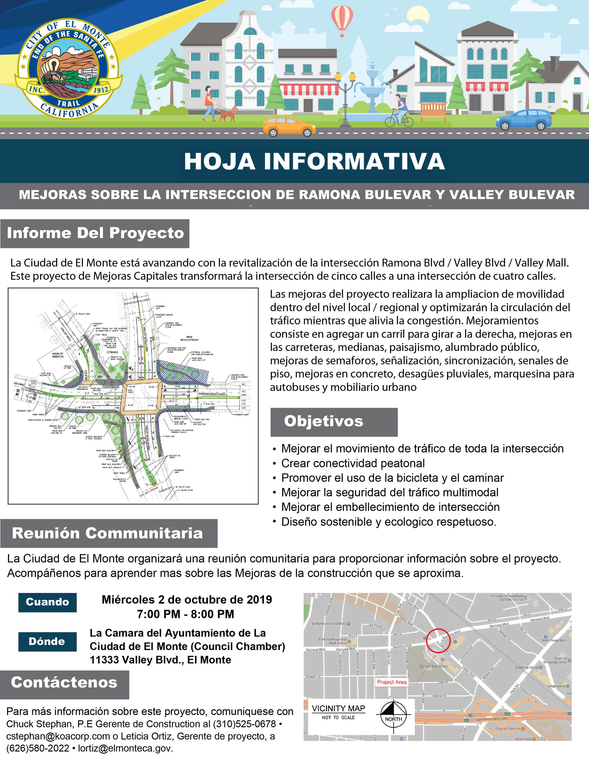 fact sheet - Ramona blvd at Valley blvd intersection improvement-2